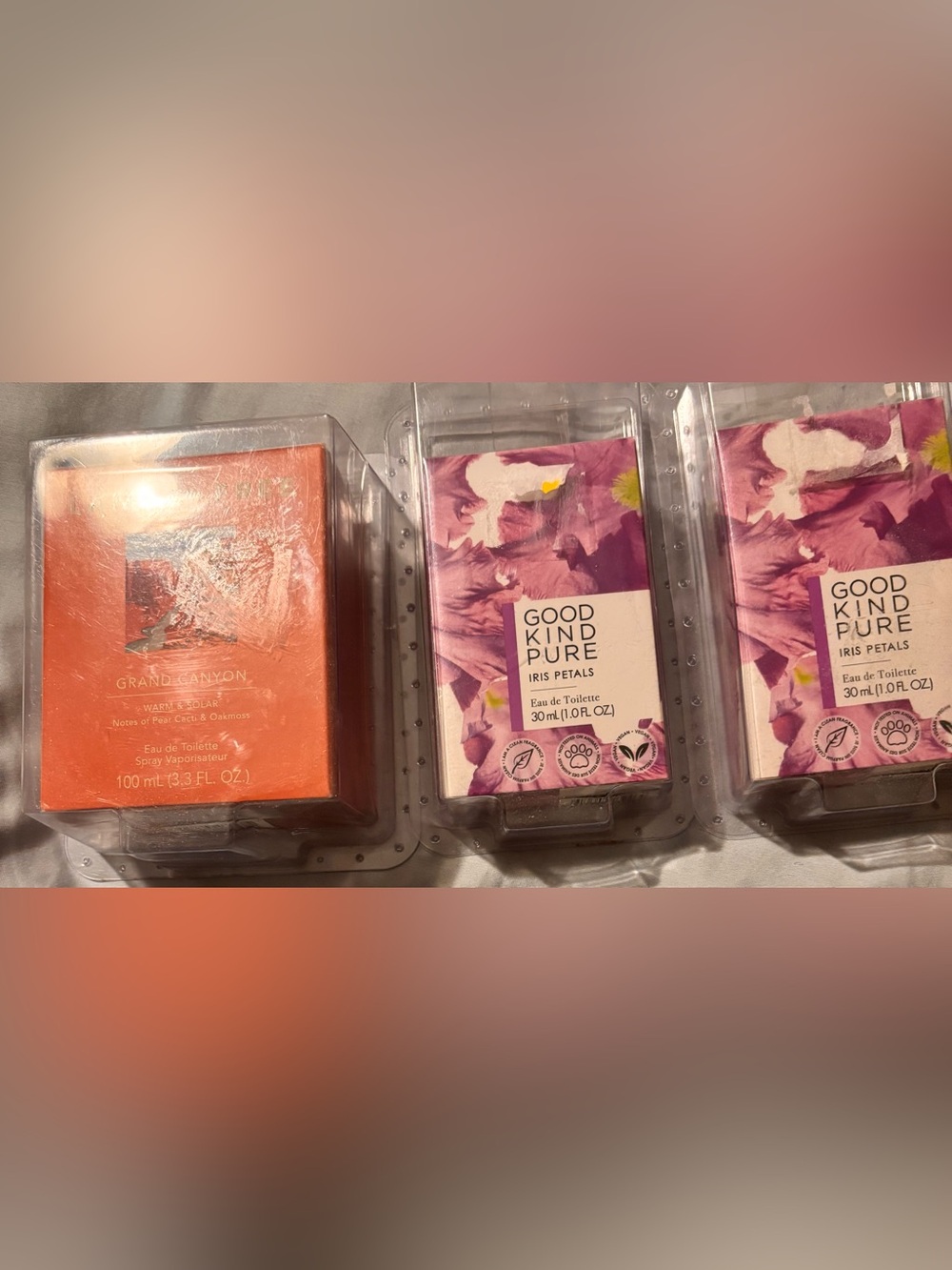 Bundle Iris Petals Body Eau de toillett and land of the free